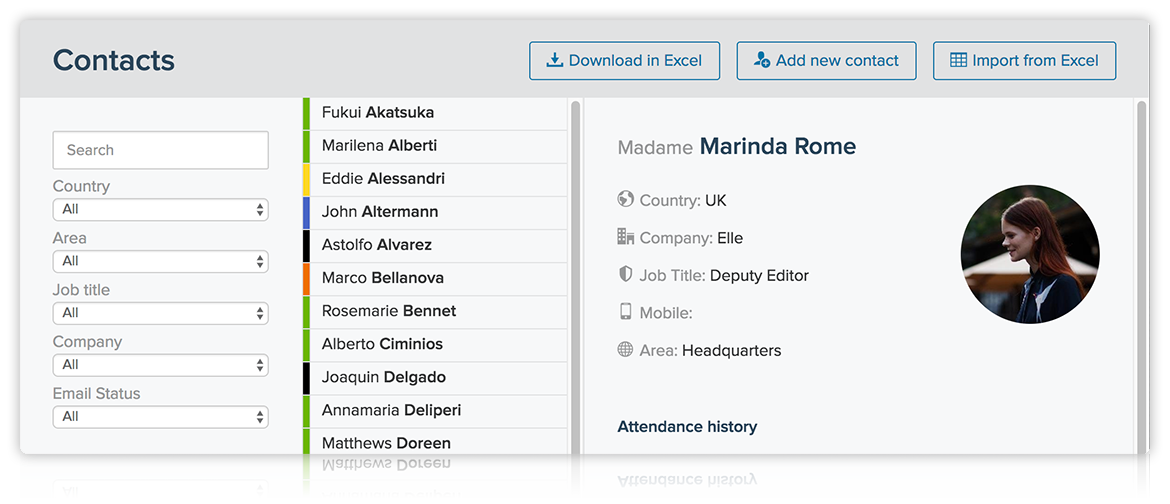 CRM contact management software